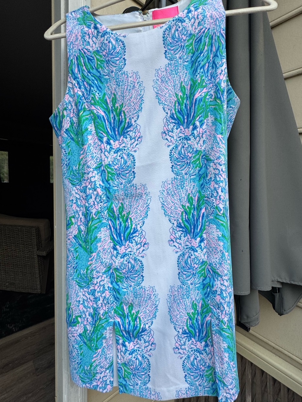 Lilly Pulitzer Pink and Blue Dress - Picture 6 of 7